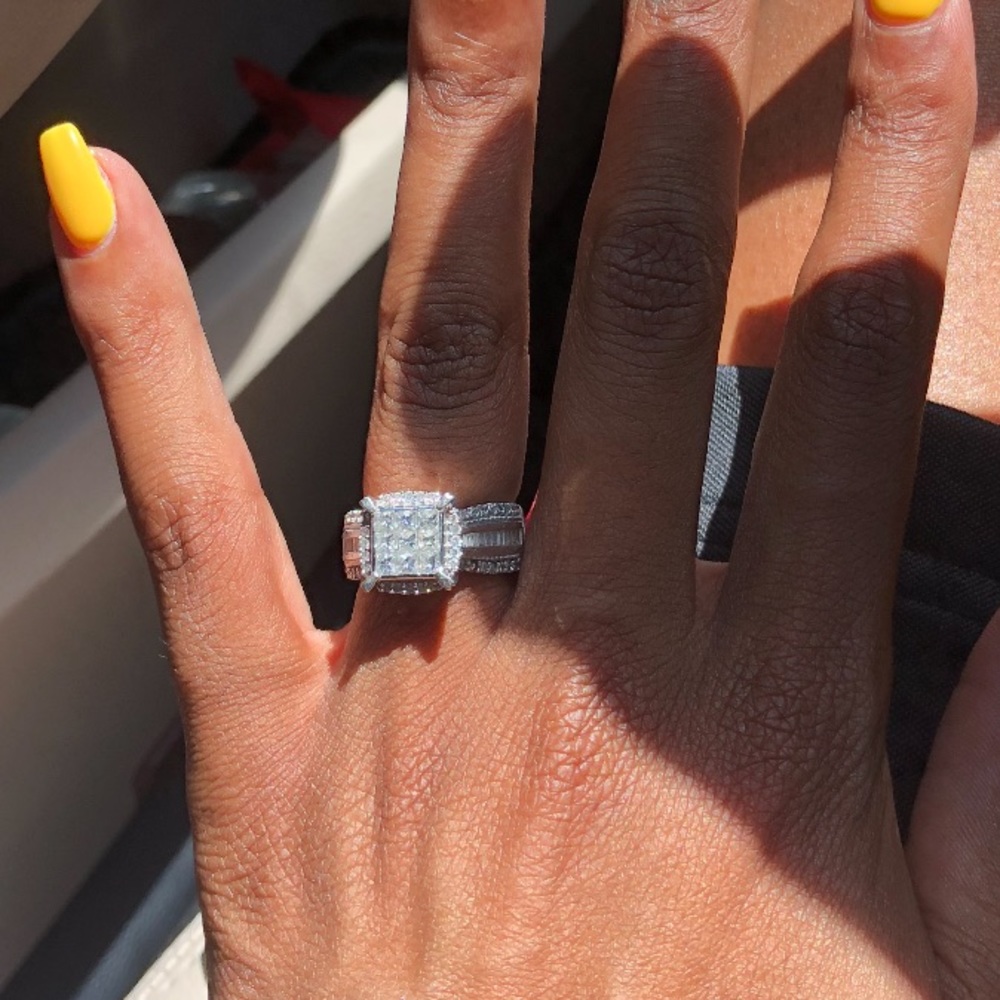 Wedding ring 1ct